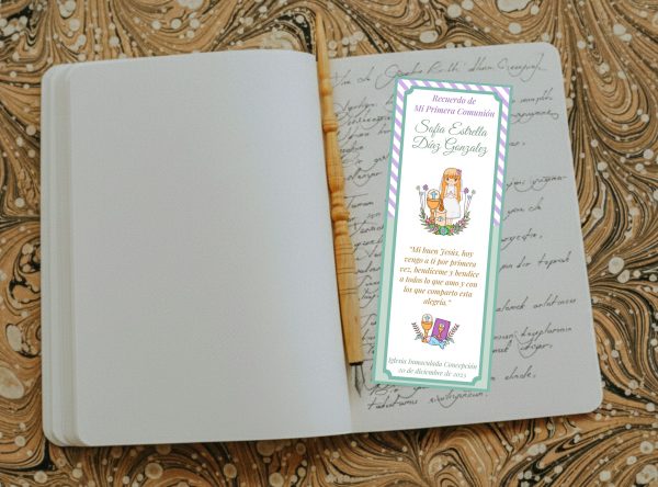 Marcador Primera Comunión 17 (12 unidades)